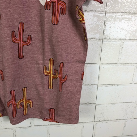 NWT Good Vibes Cropped Cactus Tee, Festival - Picture 6 of 8